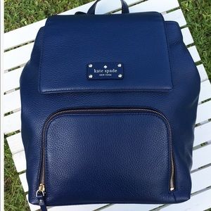 $348 NWT Kate Spade Pebbled Leather Backpack. ♠️
